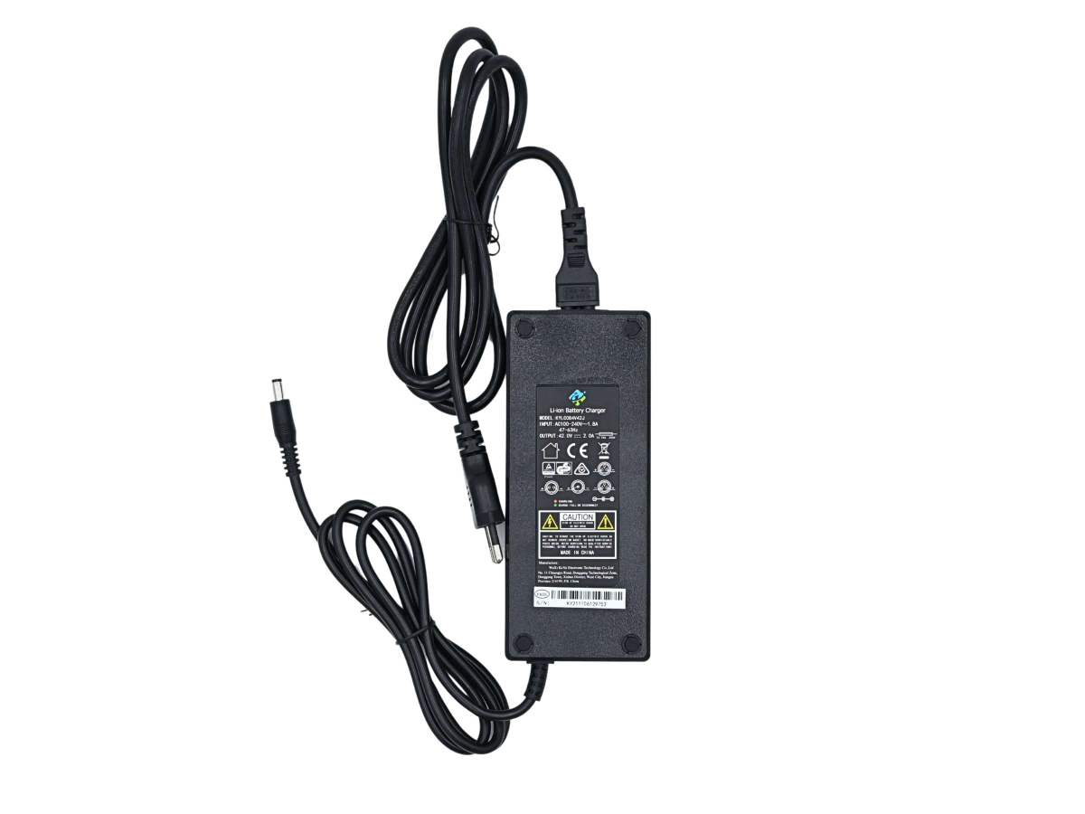 Caricabatterie 36V 2A con connettore DC - Techbike