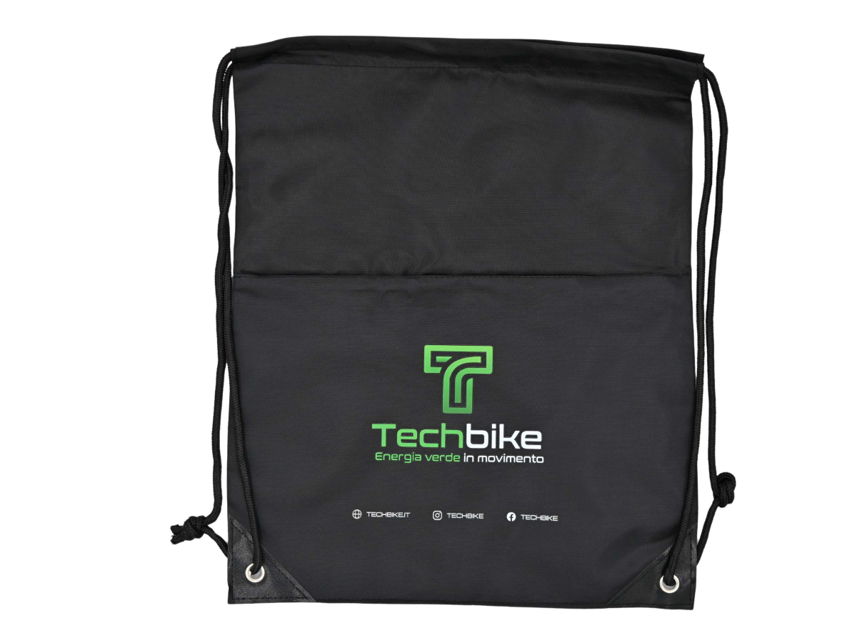 Sacca zaino Techbike con cordini - Techbike