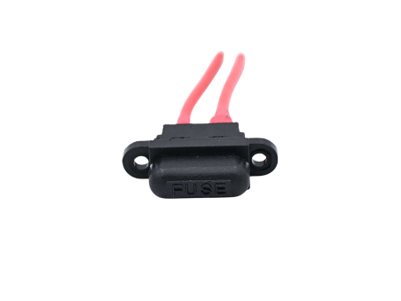 Portafusibile 30A a spinetta per impianto elettrico - Techbike