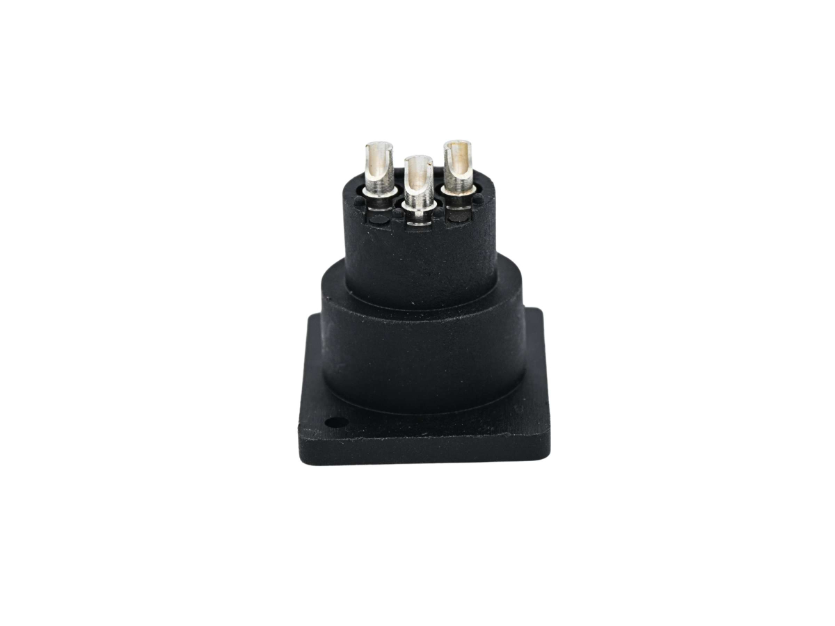 Attacco caricabatterie XLR femmina 3 pin box batteria - Techbike